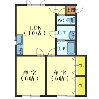 間取図 ハルハイムⅢ