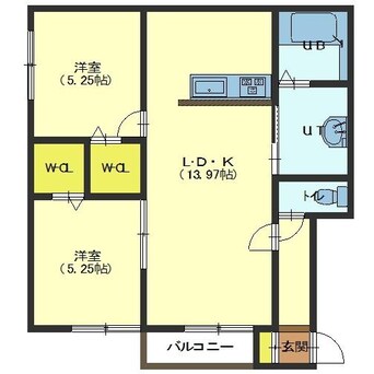 間取図 アビターレ新川