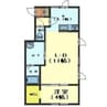 フェスタリアA 1LDKの間取り