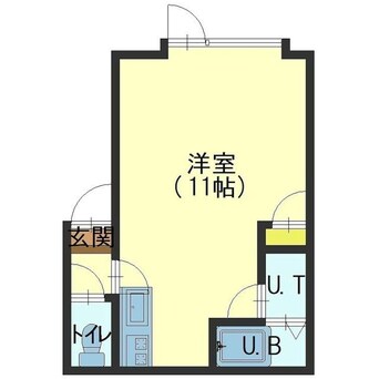 間取図 フレンド高丘