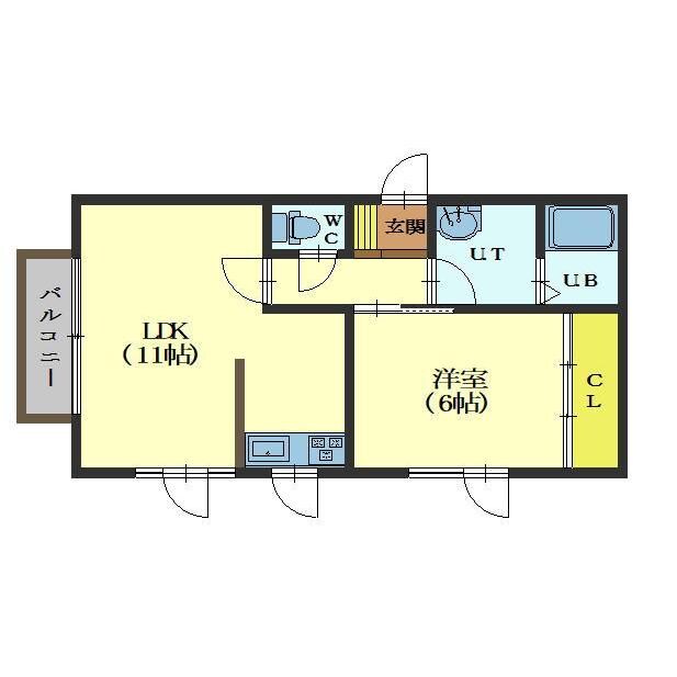 間取り図 Time中島Ⅱ