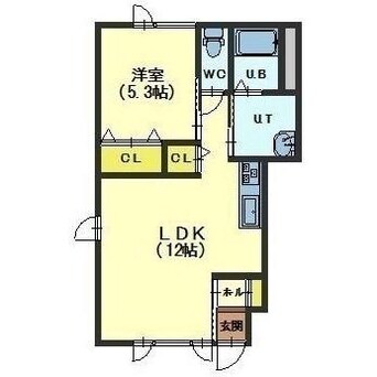 間取図 グランメゾン