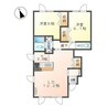 パルジュ・デビュール 2LDKの間取り