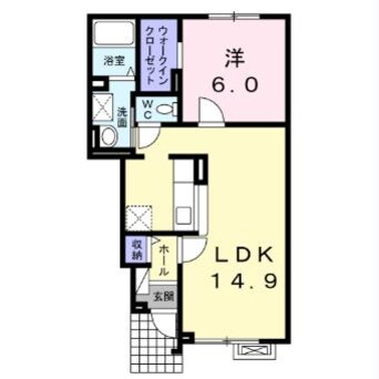 間取図 エル　ゴルド
