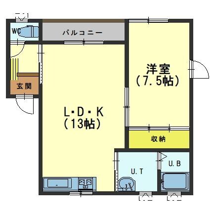 間取り図 リヴⅡNAKANO