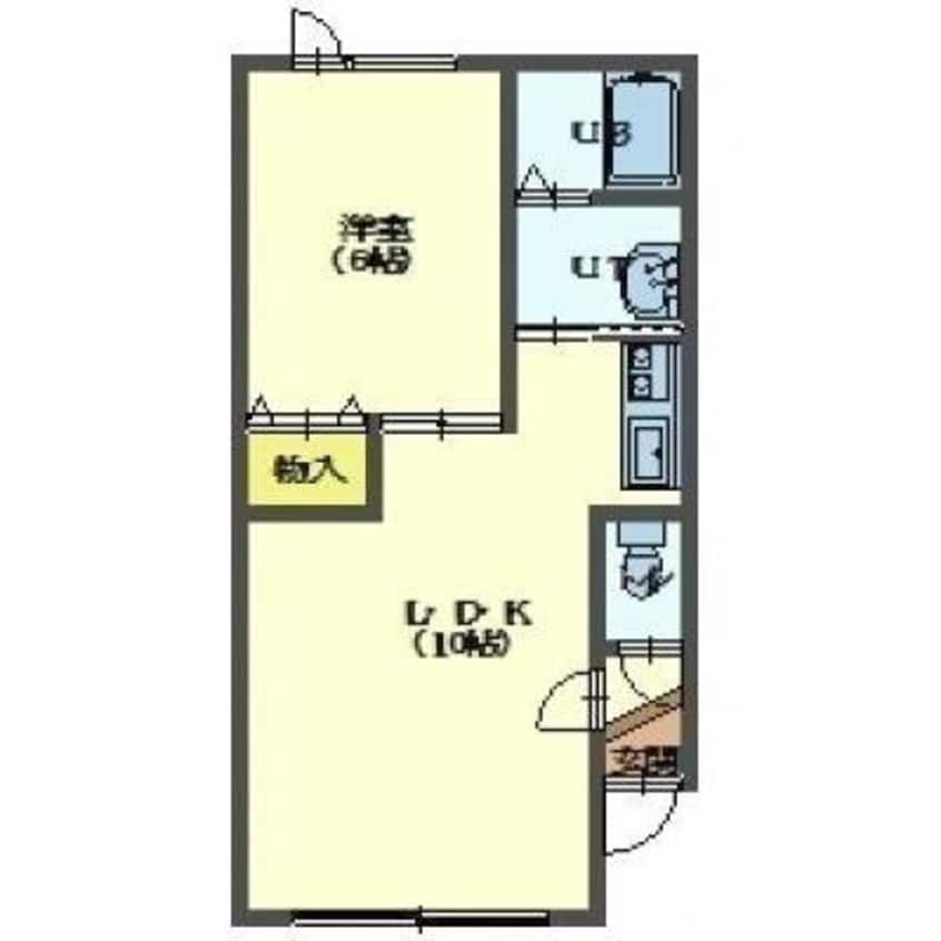 間取図 ポールスター桔梗