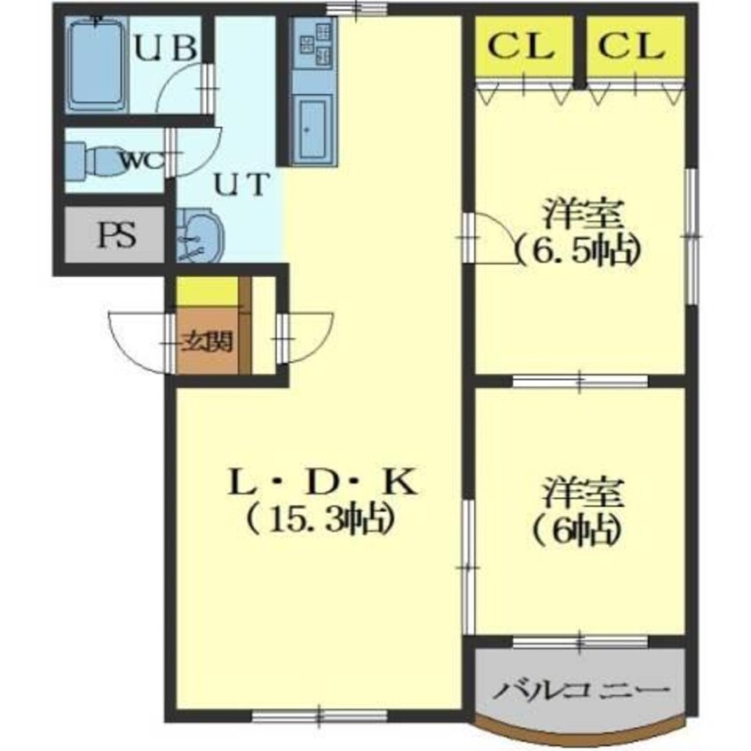 間取図 マンションビューティー