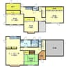 柏木町貸家 4LDKの間取り
