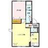 セジュールECO 1LDKの間取り