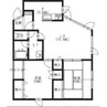 ファミールかとう 2LDKの間取り