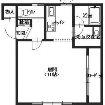 間取図 アークヒルズ山の手