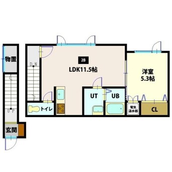 間取図 ウッディハウス