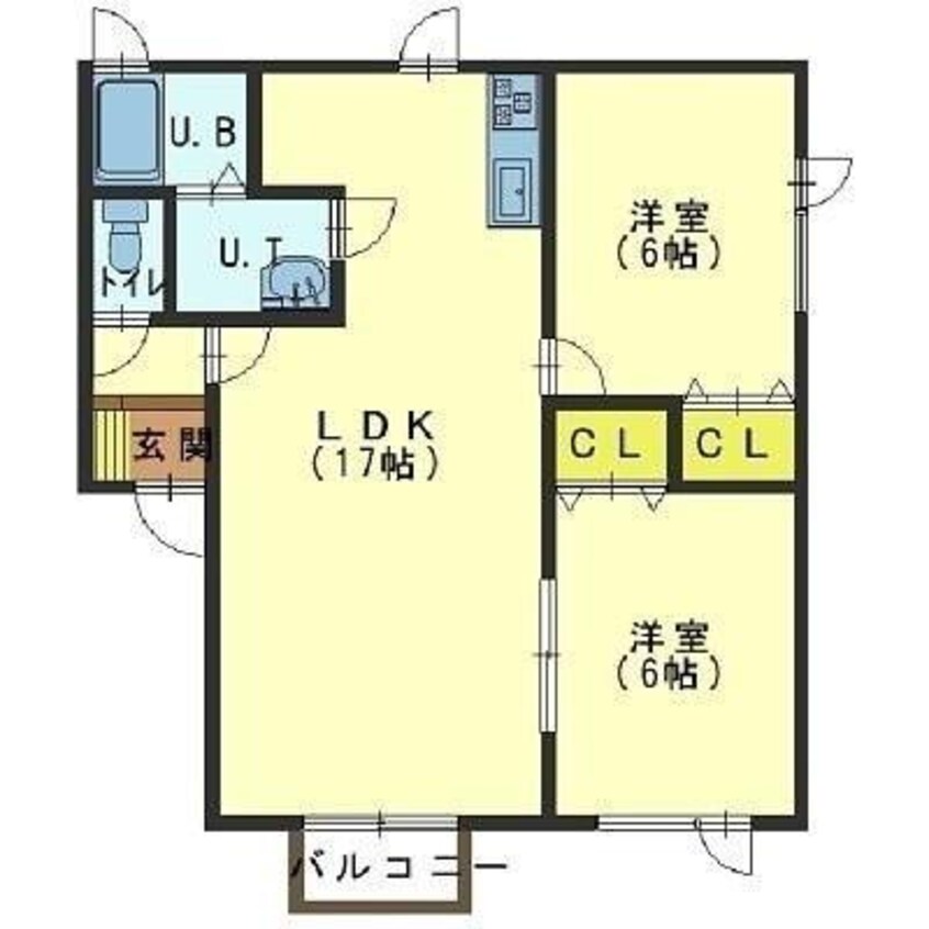 間取図 サクシードハウスⅠ