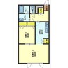 マンションAI 1LDKの間取り