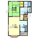 SKハウスⅡの間取図