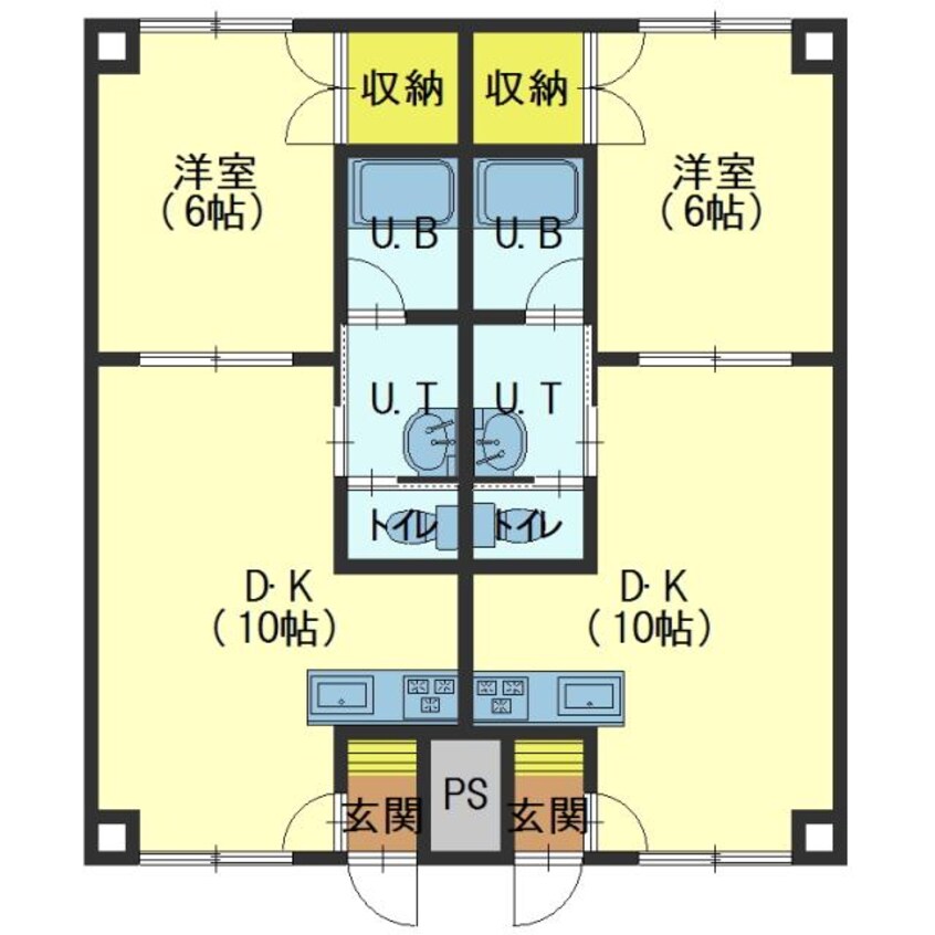 間取図 ジョイパレスさくら