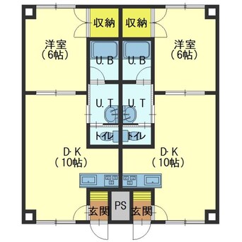 間取図 ジョイパレスさくら