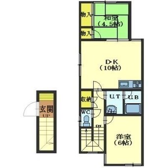 間取図 シャトーヨシダⅢ