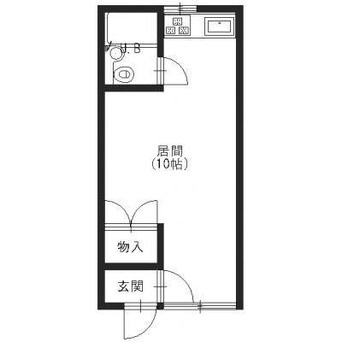 間取図 コーポ美静