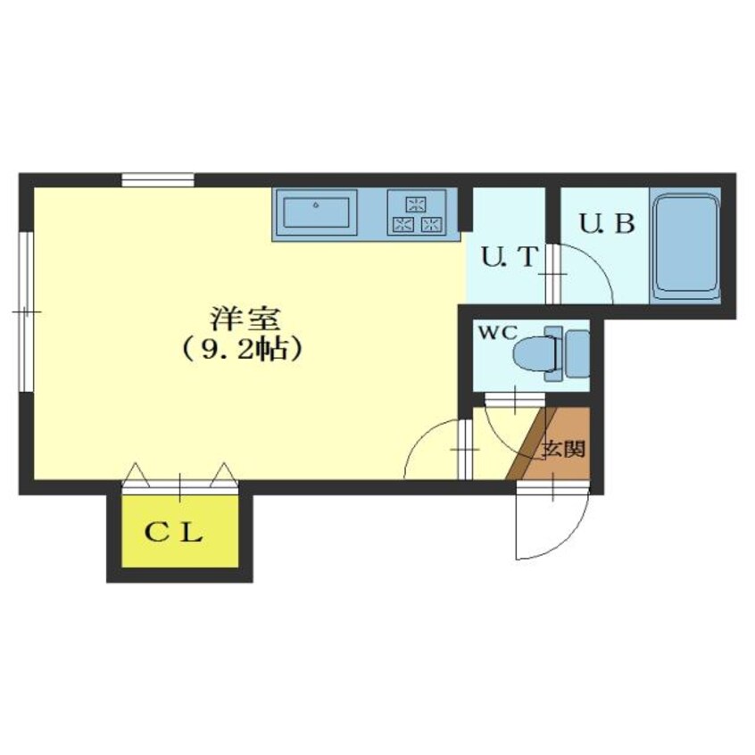 間取図 コーポメイプル