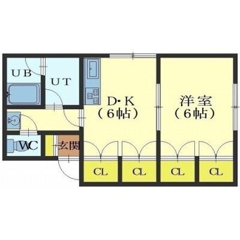 間取図 ハウシーアパートメント