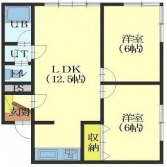 間取図 五稜郭パークサイドハウス