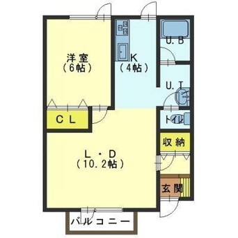 間取図 カトレアハウス