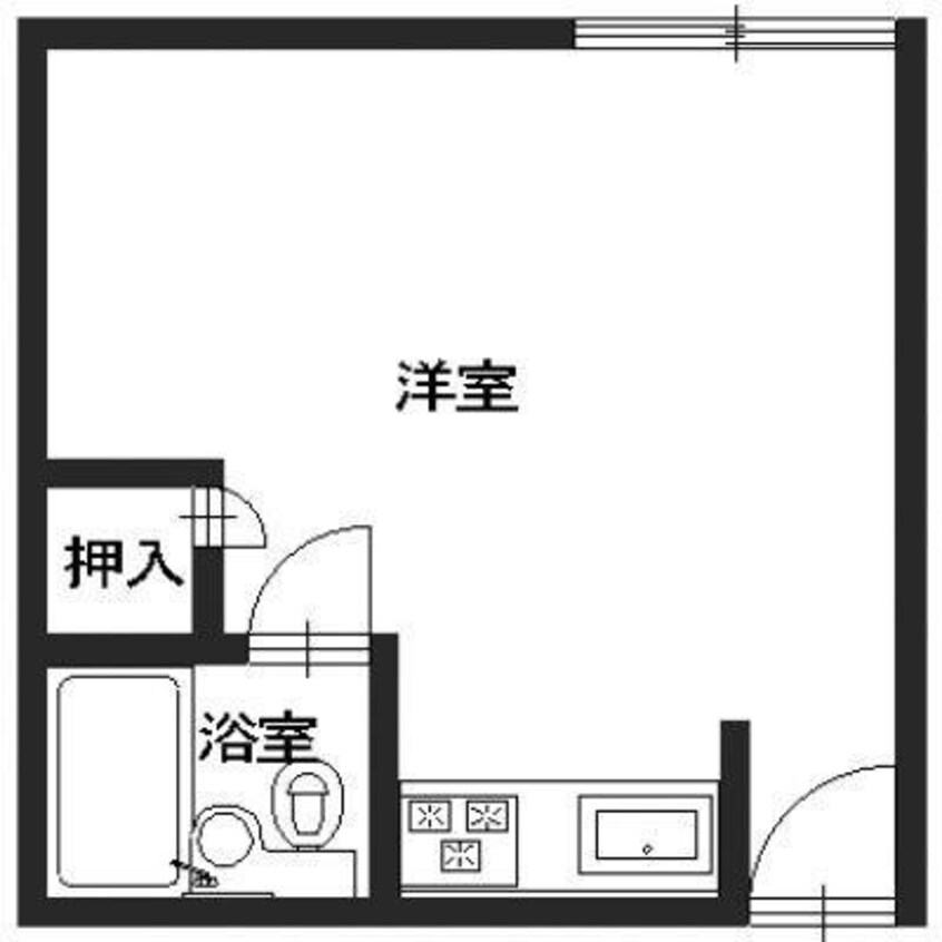 間取図 ハイツシーサイド１号館