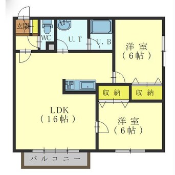 間取図 エクセレント久根別