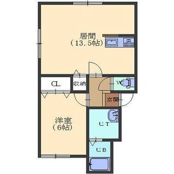 間取図 ルシエール山の手