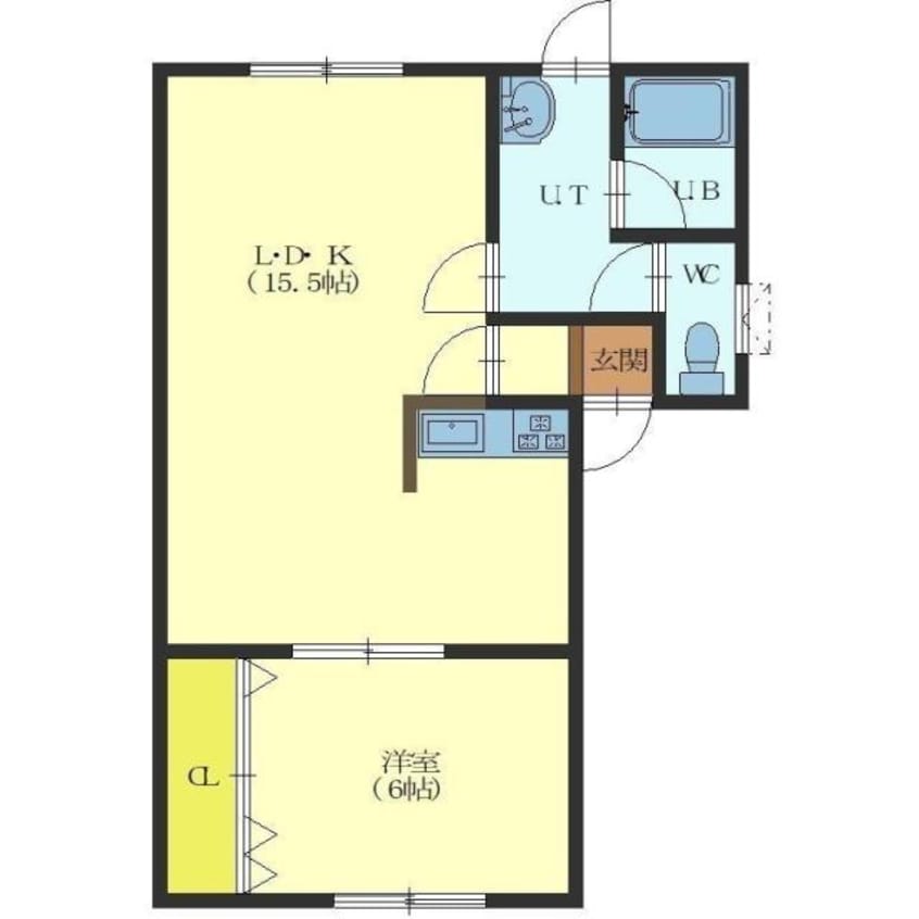 間取図 メゾン・ド・MⅡ
