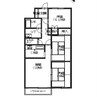 マンション北斗富岡Ⅱ 3LDKの間取り