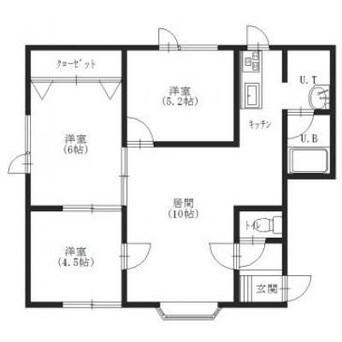 間取図 サンハイム吉川Ⅰ