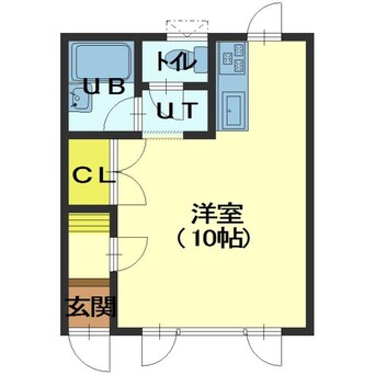 間取図 ノースウエストⅡ