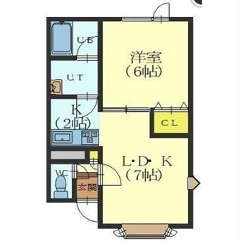 間取図 オレンジウッド