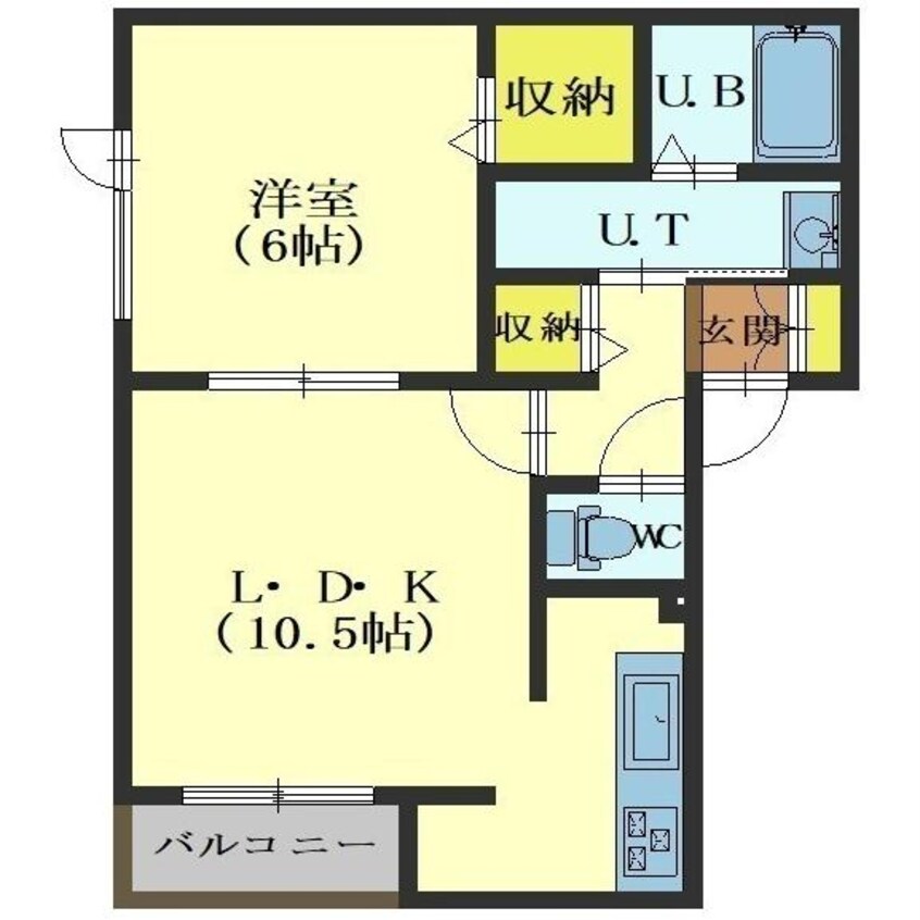 間取図 プランドールⅡ