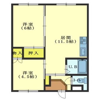 間取図 No6淳陽荘