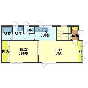 間取図 大森町1棟2戸