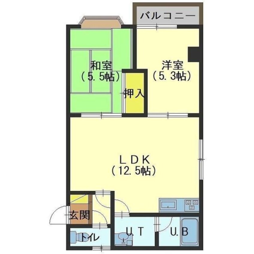 間取図 マイライフ山の手