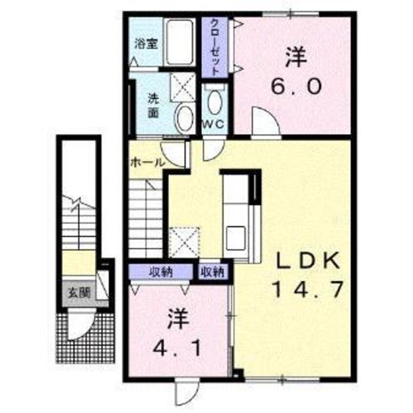 間取図 カルミア