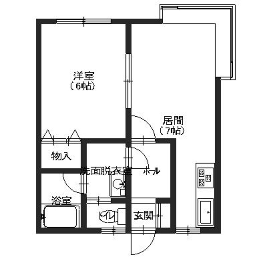 間取図 ピュアシティ愛