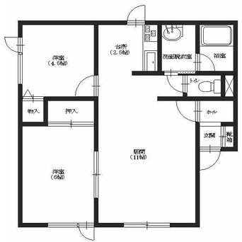 間取図 サングランディール