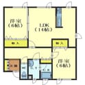 コア佐藤の間取図