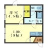 ステラメゾン函館 1LDKの間取り