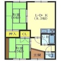 和風荘の間取図