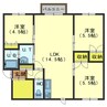 ロイヤルシティ日吉A 3LDKの間取り