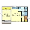 THERMIE柏木 1DKの間取り