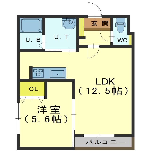 間取り図 Le chat noirⅡ　ル シャノワールⅡ