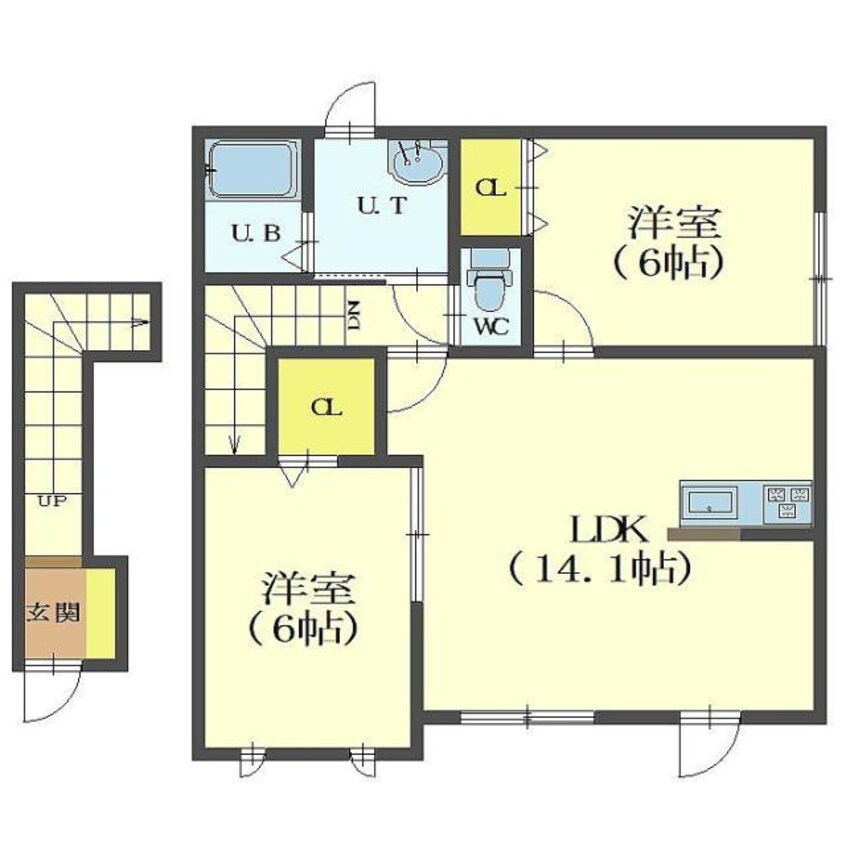 間取図 Maison de M