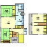 美原2丁目51番貸家 4LDKの間取り